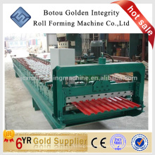 Small machine Color Steel shutter door roll forming machine shuttering plates machinery with PU